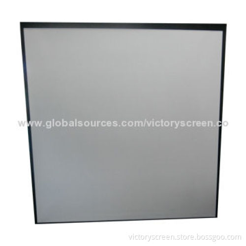 Manual screen, matte white material, local system, easy to up and down, 100", 16:9
